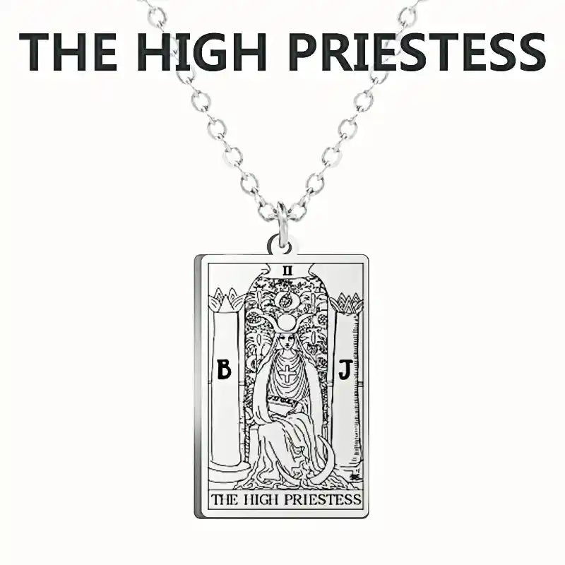 Dawapara Tarot Cards Necklace Women - Pedlar's Attic