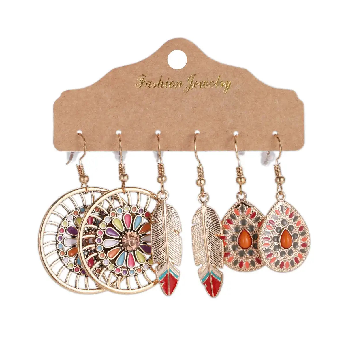 The Drawer of a Hundred Mornings — Boho Earring Sets