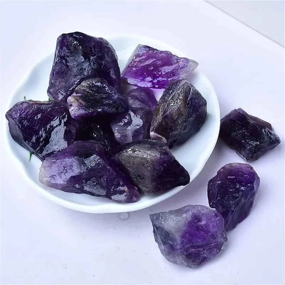 Natural Amethyst Raw Energy  Gemstone