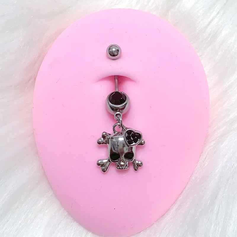 Skull Belly Button Rings
