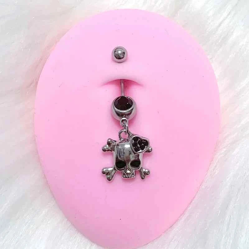 Skull Belly Button Rings
