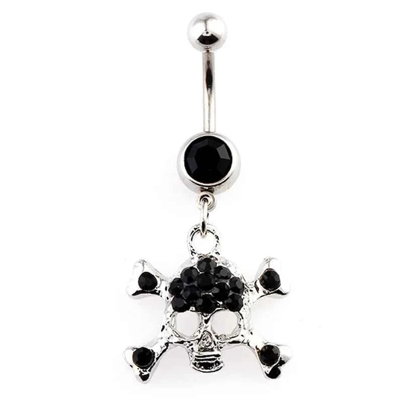 Skull Belly Button Rings
