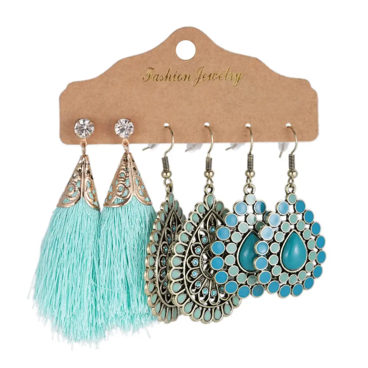 The Drawer of a Hundred Mornings — Boho Earring Sets