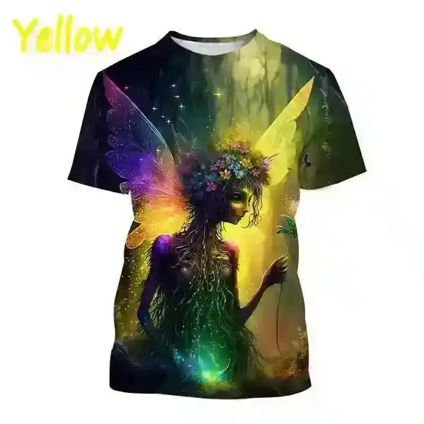 Forest of theFairy Gorgeous 3D Printed T-shirts! FAIRIES! - Pedlar's Attic