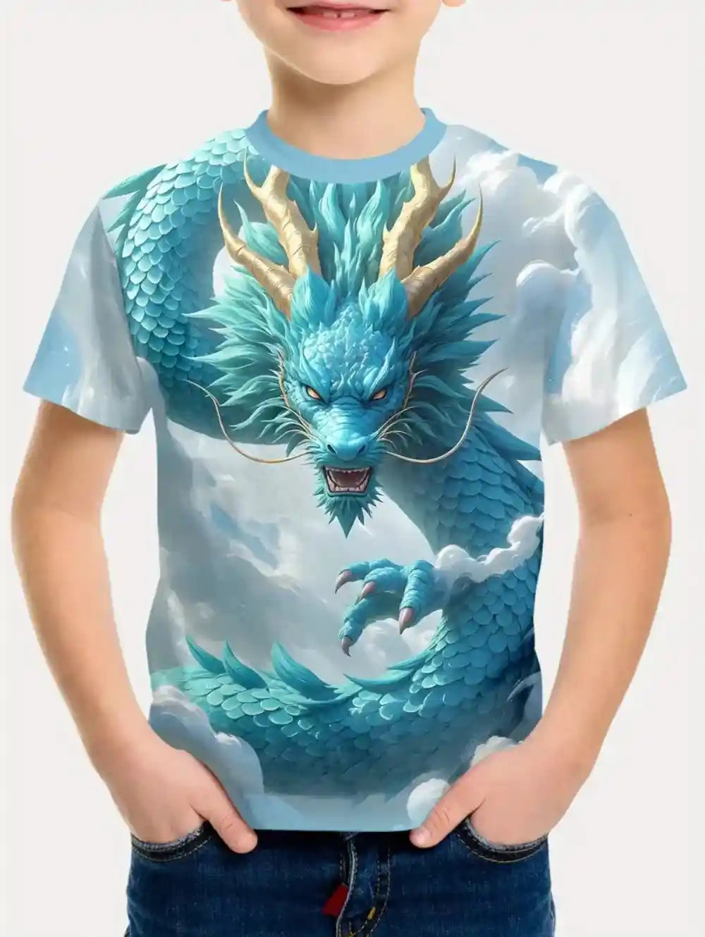 Midnight's Legacy – Kids' Dragon Spirit 3D Tee