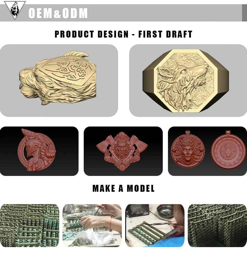 Norse Runes Odin's Spear Necklaces