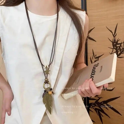 Retro Ethnic Style Bohemian Long Pendant - Pedlar's Attic