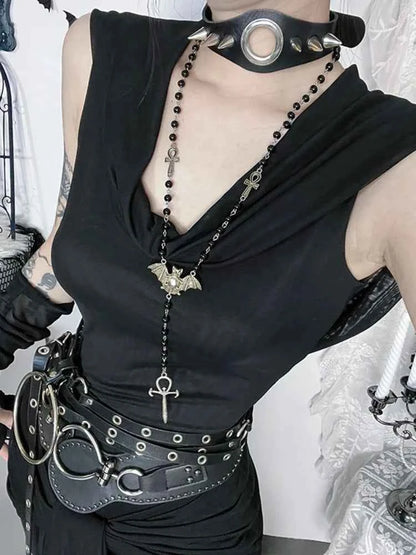 AltGoth Harajuku Dark Goth Dress - Pedlar's Attic