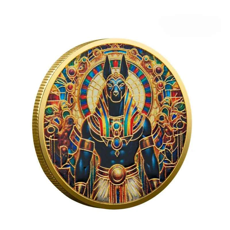 Doghead God Anubis Commemorative Coin