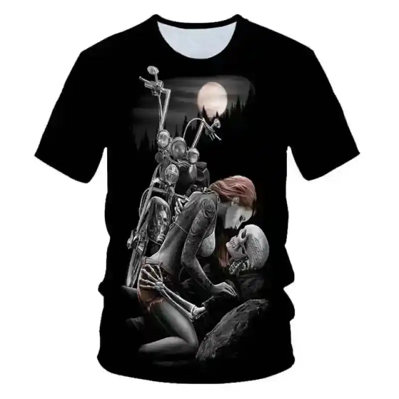 Luminous Angel – Fluorescent 3D Print Unisex Tee