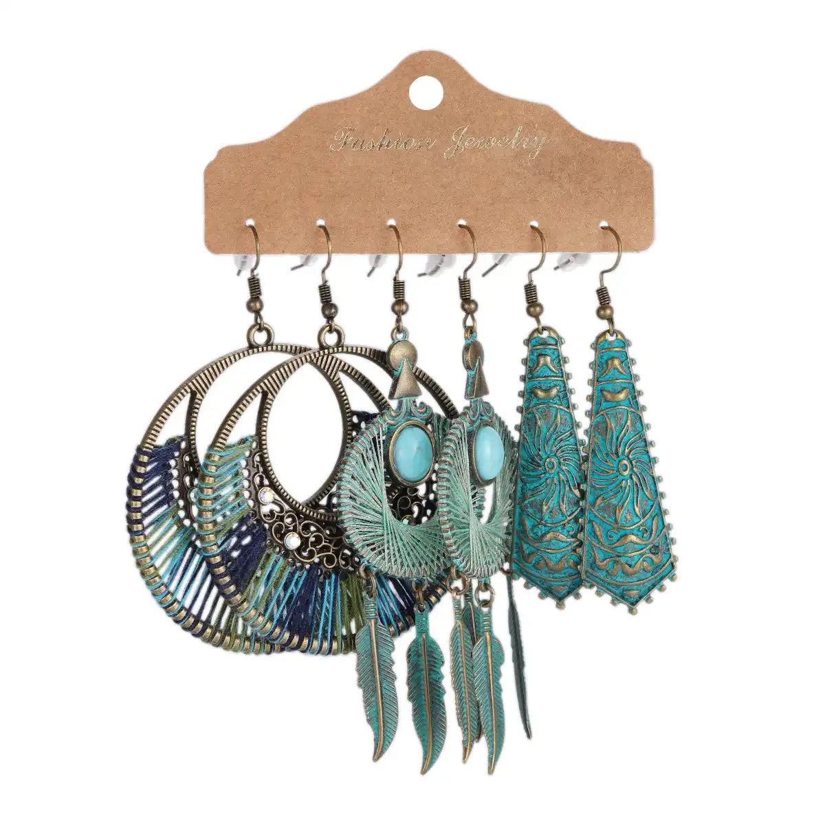 The Drawer of a Hundred Mornings — Boho Earring Sets