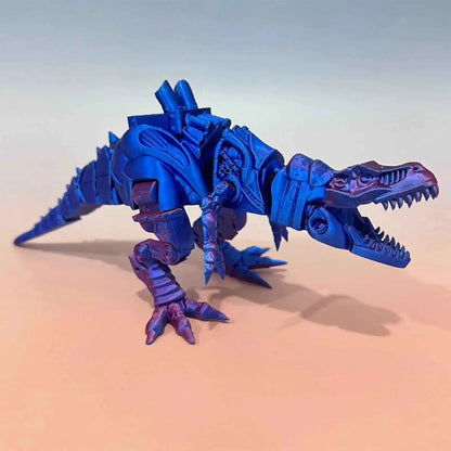 3d Printed Steam Technology Dinosaur Animal Toys Home Room Car Ornaments Joints Can Move Freely Steam Technology Flying Dragon - Pedlar's Attic