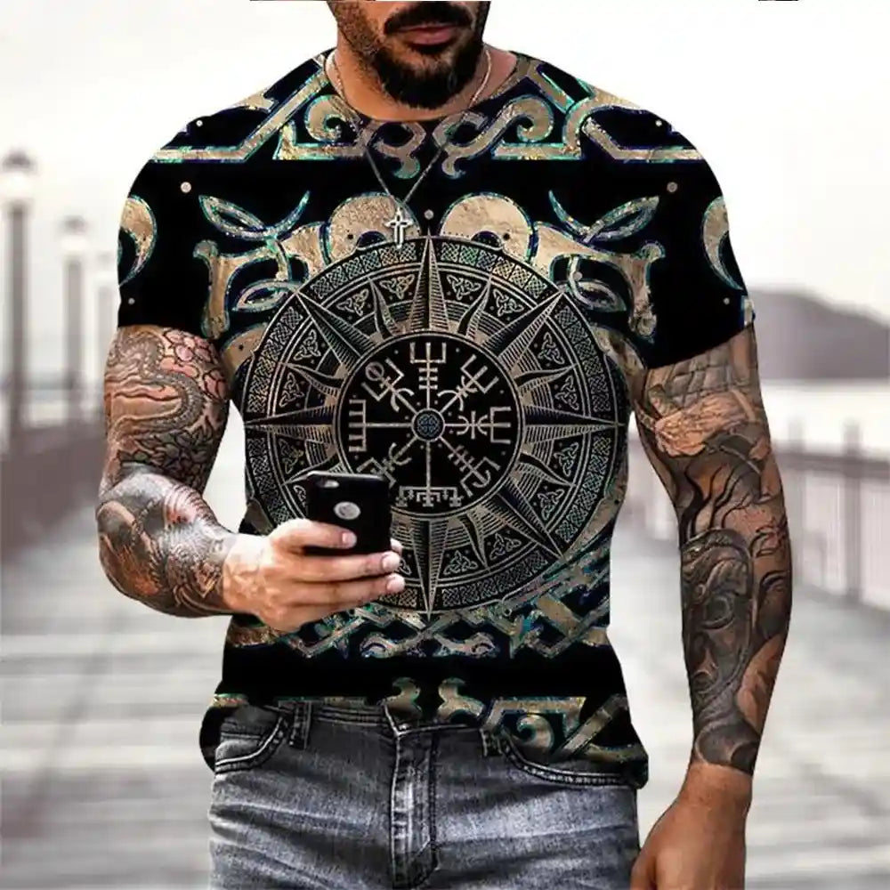 Luna's Viking – The Warrior's Mark 3D Tee