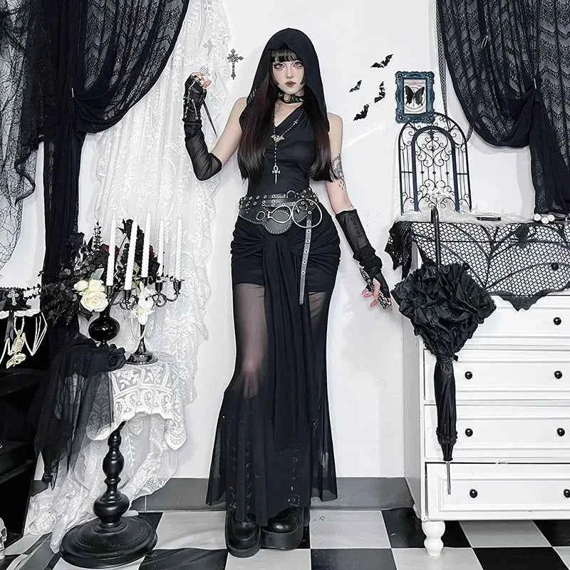 AltGoth Harajuku Dark Goth Dress