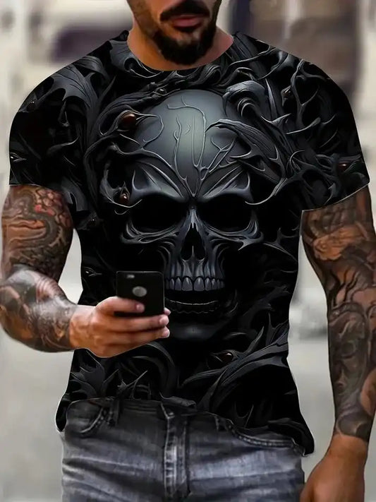 The Skull Speaks — Men's Horror Graphic Tee