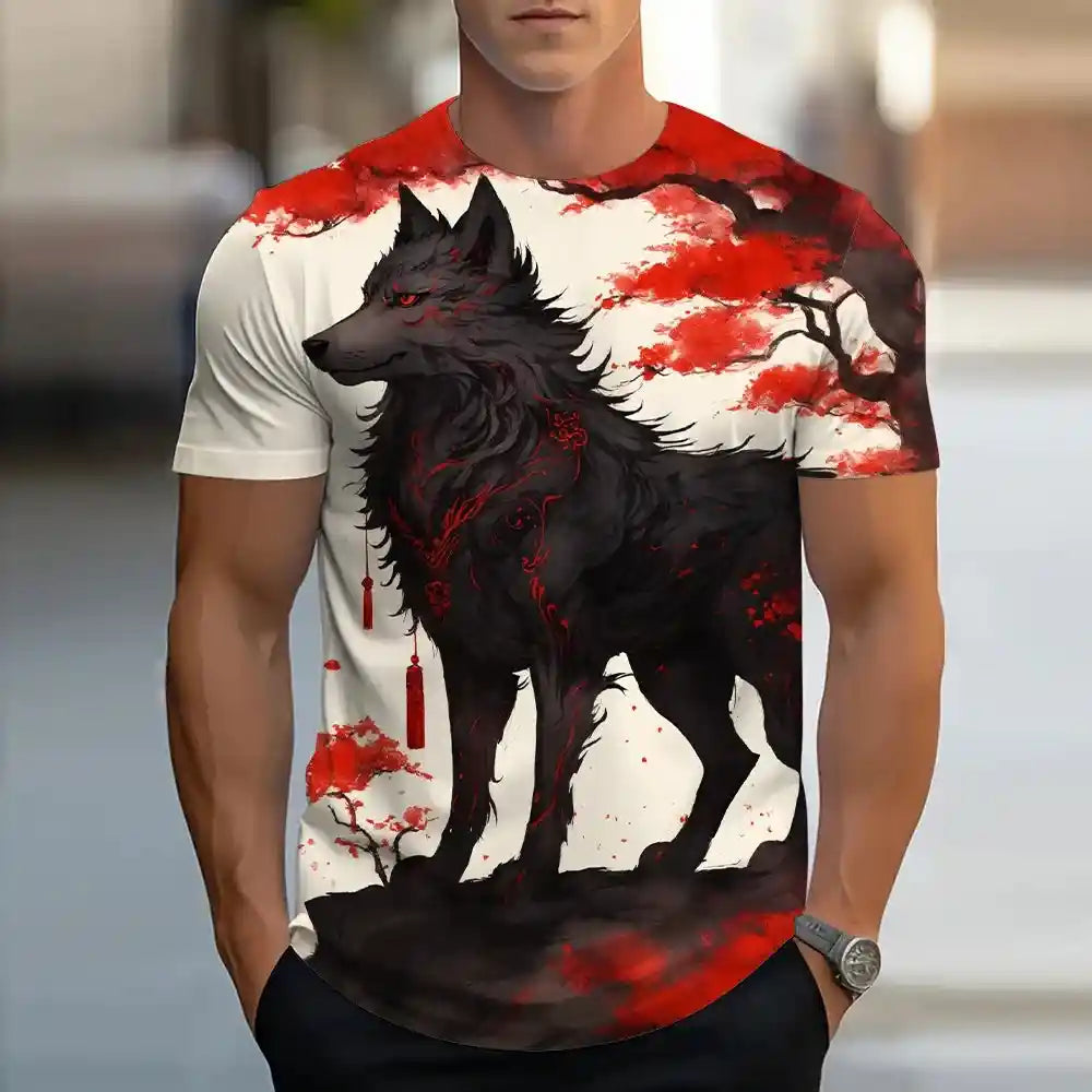 Wild Sovereign – Apex Predator 3D Print Tee