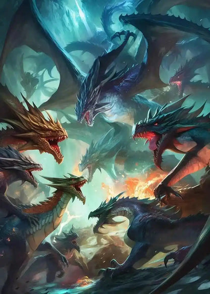 Fantasy Dragon Mythical Animal Posters and Prints - Pedlar's Attic