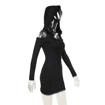 AltGoth Cyber Punk Mall Gothic Dress - Pedlar's Attic