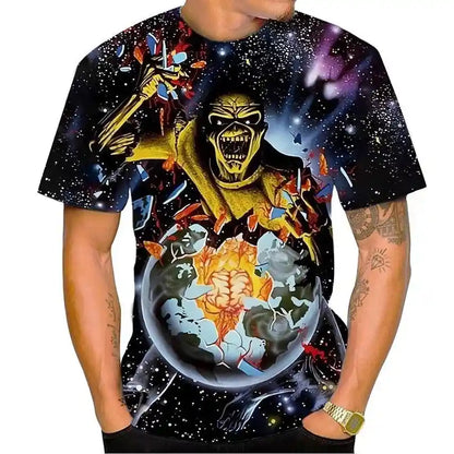 Heavy Metal Fashion Casual Men's Tee - Pedlar's Attic