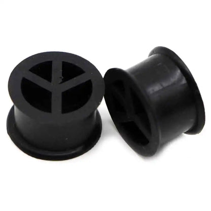 Pair Silicone Ear Plug Gauges Earrings Women Men Ear Plug Flesh Tunnel Piercing Expander Ear Stretcher Piercing Jewelry 4mm-25mm - Pedlar's Attic