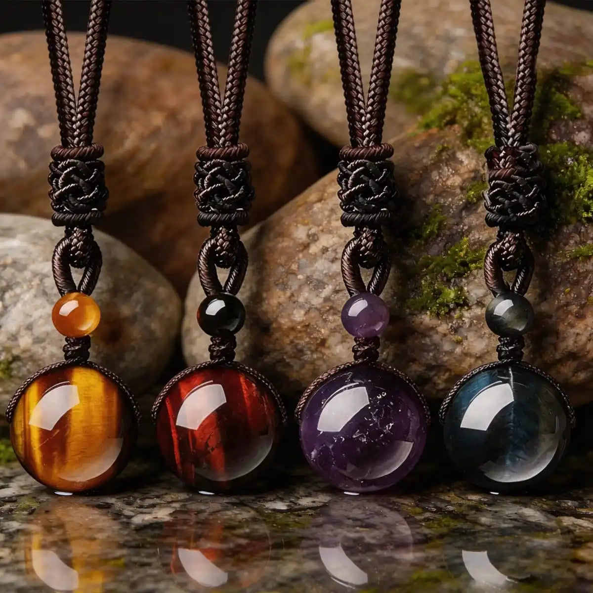 The Stone That Chose You — Natural Stone Pendant Necklace