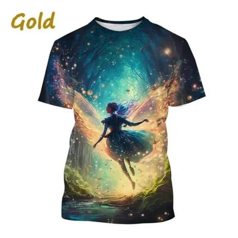 Multiple styles 4, FAIRIES! 3D Print T-shirt