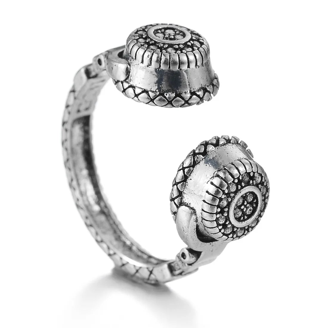 The Drawer Knows — Skull, Dragon & Snake Adjustable Rings - Pedlar's Attic