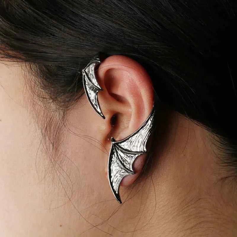Punk Dark Style Eagle/Dragon Ear Cuffs