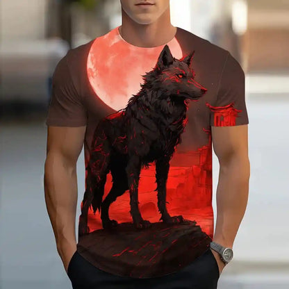 Wild Sovereign – Apex Predator 3D Print Tee