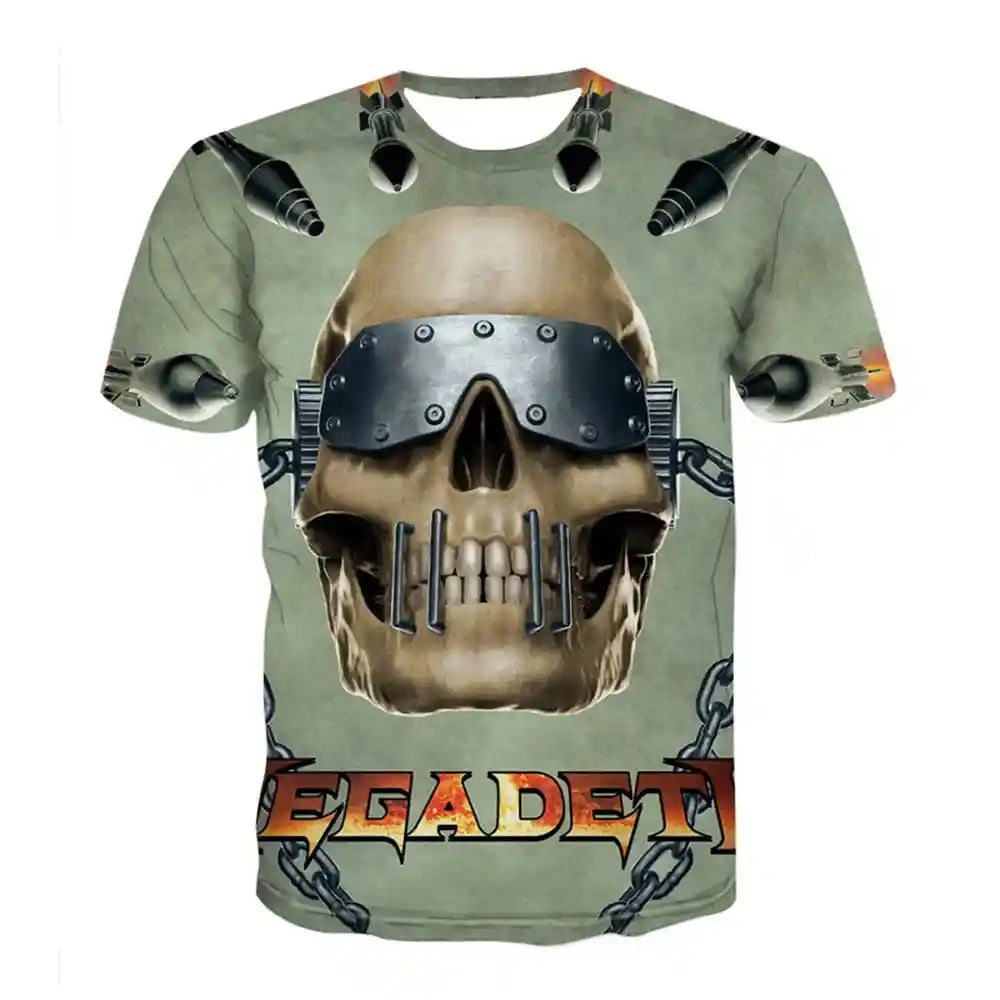 Luna's Pick: Megadeth 3D Graphic Tee