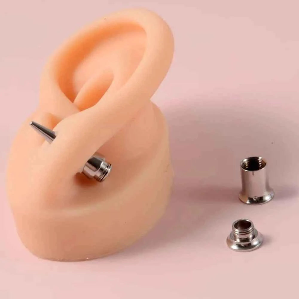 Steel Essence Ear Taper Kit - 2-in-1 Screw Fit Plug & Tunnel Expanders, 2-20mm Jewelry Gauges - Pedlar's Attic