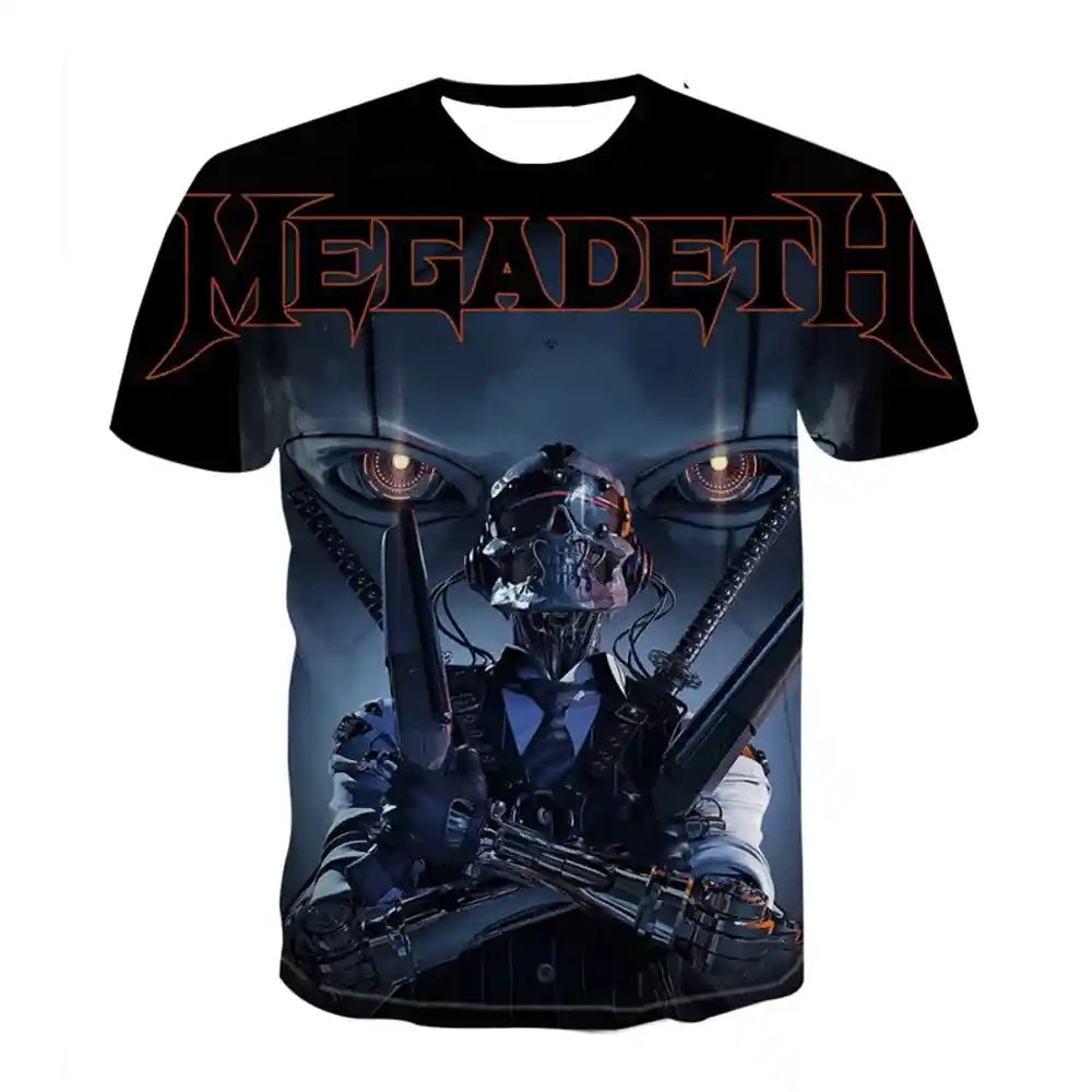 Luna's Pick: Megadeth 3D Graphic Tee