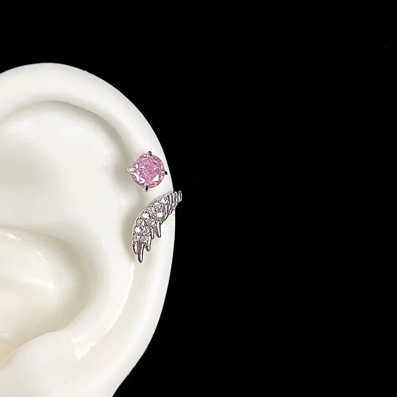 Whisper of Wings — Zircon Wing Ear Cuff