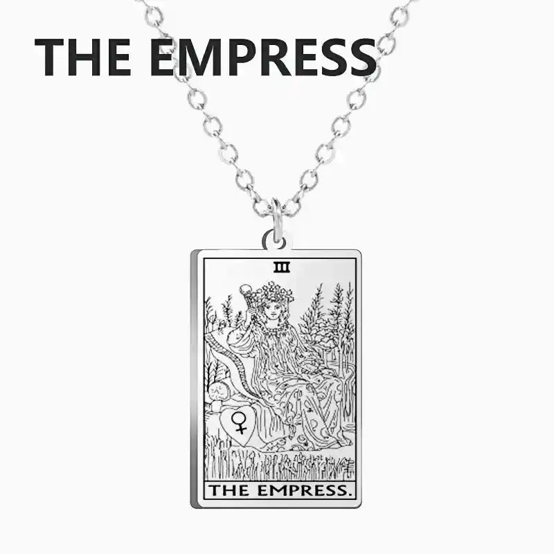 Dawapara Tarot Cards Necklace Women - Pedlar's Attic