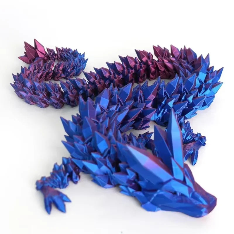 3D Printed Dragon Egg With Dragon Full Articulated Dragon Modle,Three-Dimensional Joint Movable Desktop Ornament Home Decor Toys