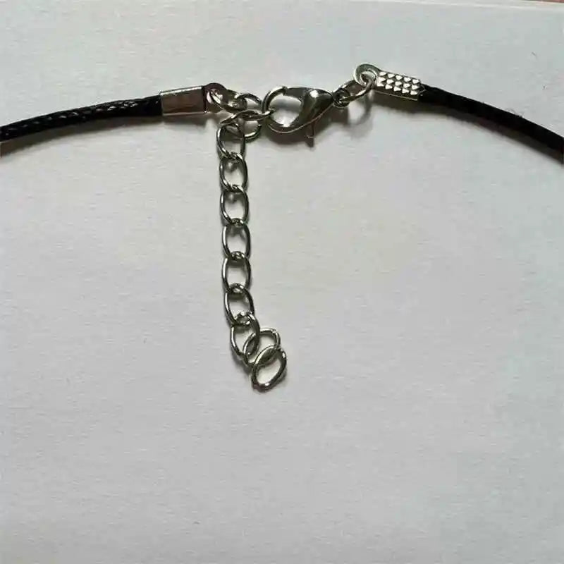 Rhinestone Cross Choker Spiral Hippie Necklace - Pedlar's Attic
