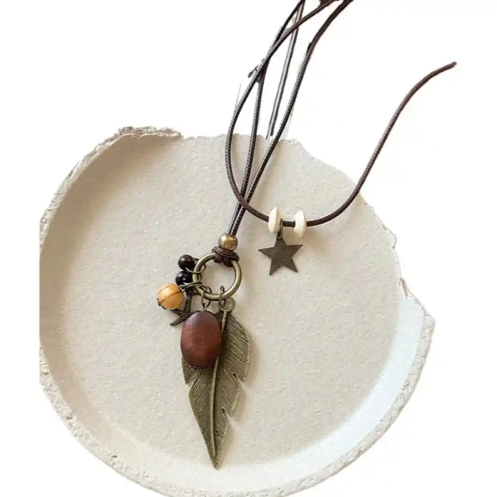 Retro Ethnic Style Bohemian Long Pendant - Pedlar's Attic
