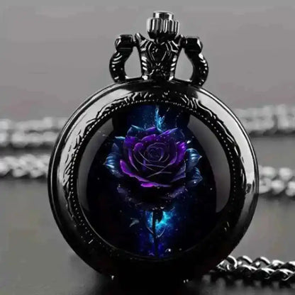 Retro Tree of Life Quartz Pocket Watch - Pedlar's Attic