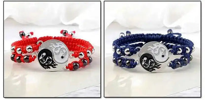 2Pcs/set Dragon Tai Chi Gossip Braided Bracelets lots of styles - Pedlar's Attic