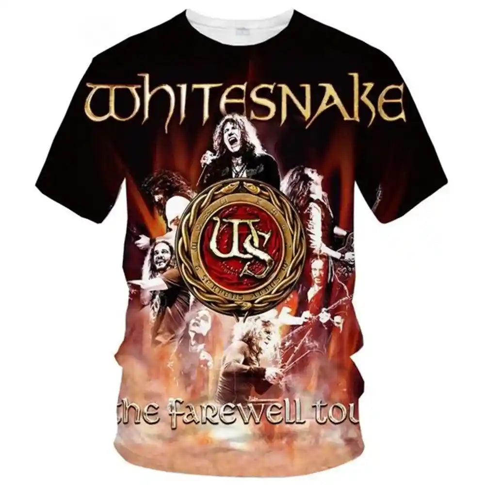 Luna's Whitesnake – The Rock Spirit 3D Tee