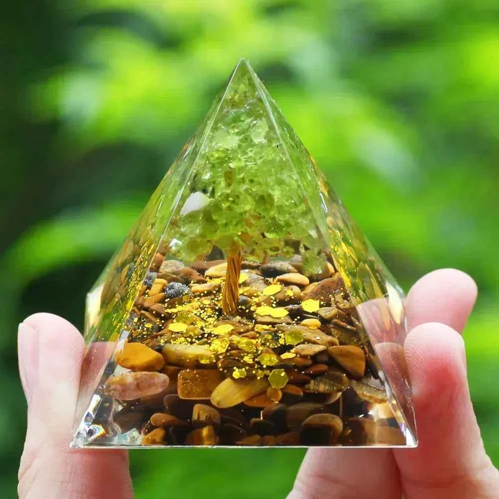 Energy Pyramid Orgonite Reiki