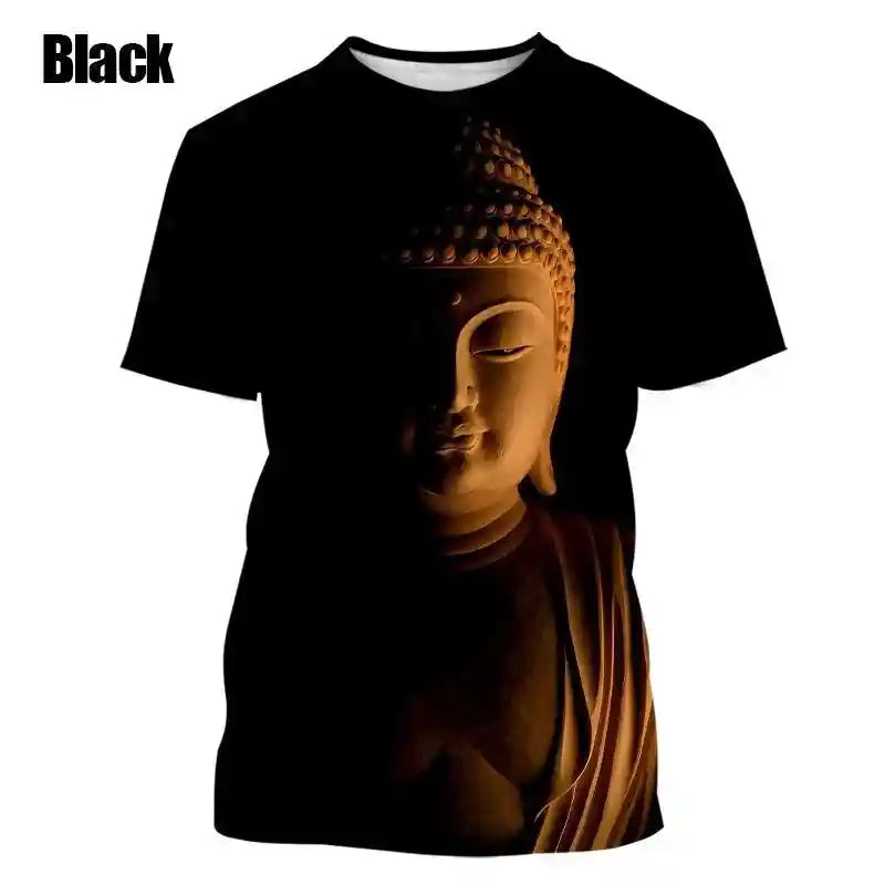 The Enlightened Path – Buddha Shakyamuni 3D Print Tee