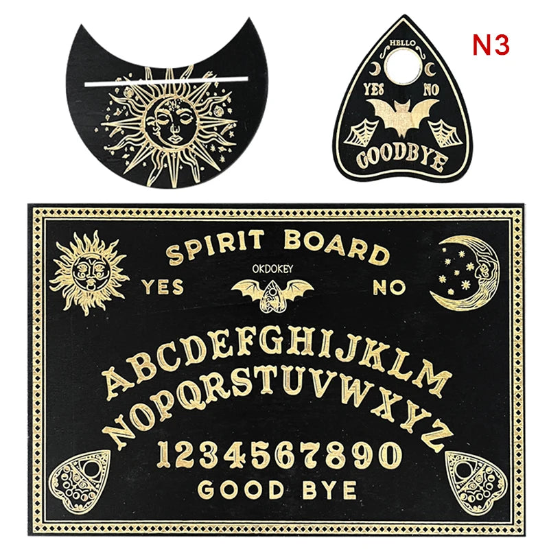 The Aether-Reach Divination Board — Engraved Wooden Pendulum Board