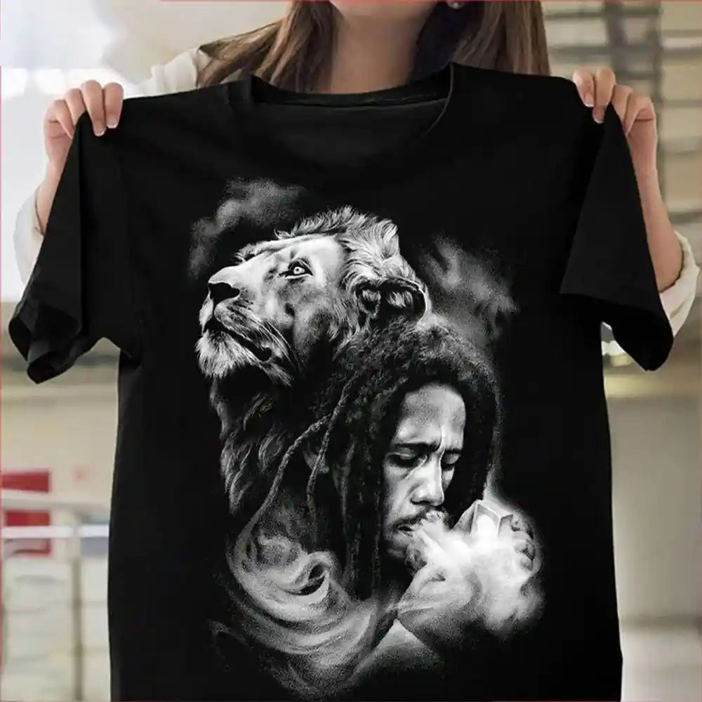 One Love, One Tee – Reggae Legend 3D Print Tee