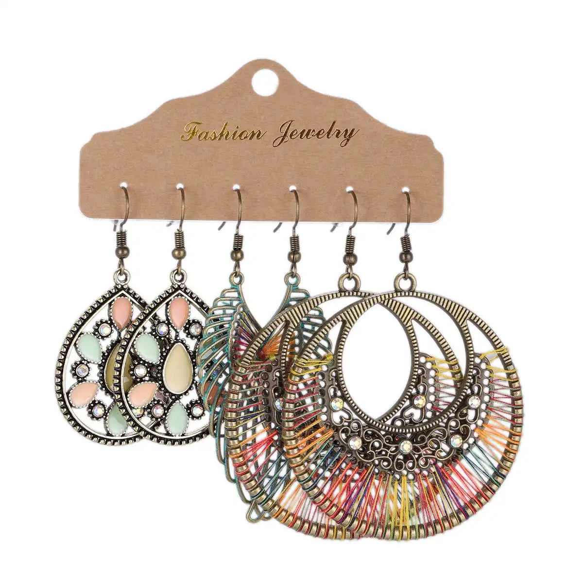The Drawer of a Hundred Mornings — Boho Earring Sets