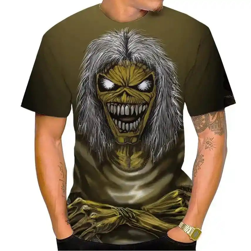Heavy Metal Fashion Casual Men's Tee - Pedlar's Attic