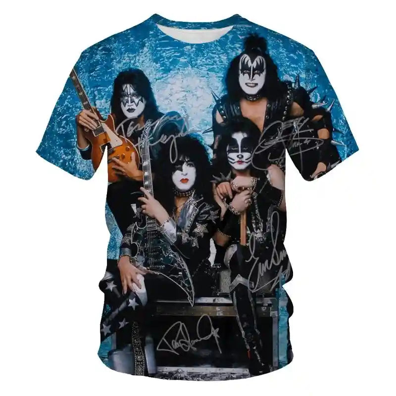 Detroit Rock City – KISS 3D Print Tee
