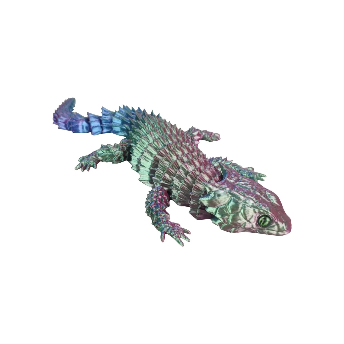 3d Printed Steam Technology Dinosaur Animal Toys Home Room Car Ornaments Joints Can Move Freely Steam Technology Flying Dragon