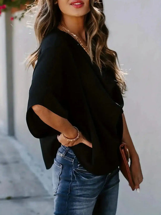The After-Dark Pullover – Plus Size Summer Top