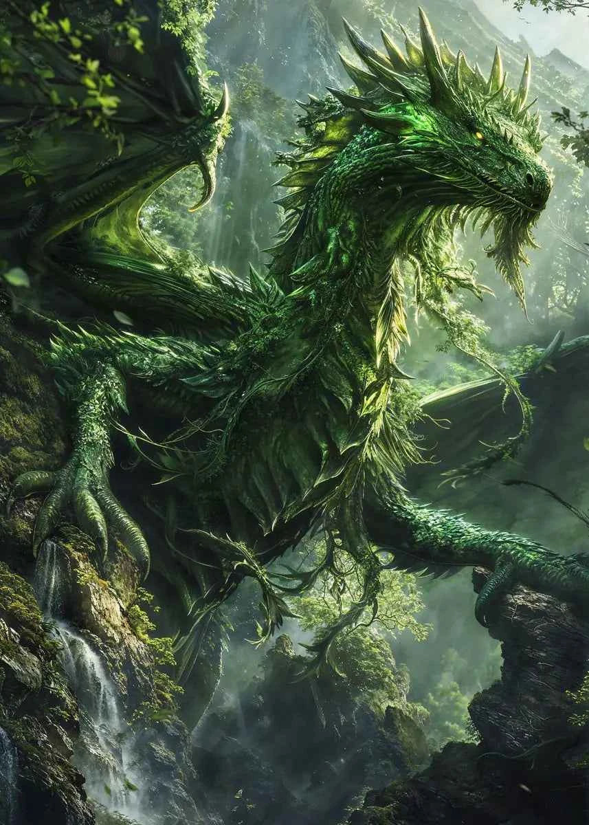 Fantasy Dragon Mythical Animal Posters and Prints